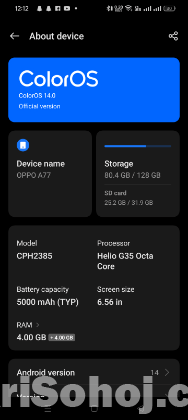 Oppo A77
